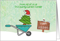 Happy Holidays from Nursery-Garden Center, Customize card