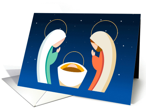 Christmas Nativity card (1408900)