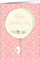 Mother’s Day Bunny with Balloon card