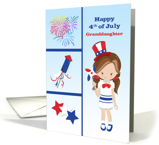 Granddaughter 4th of July card (1474478)