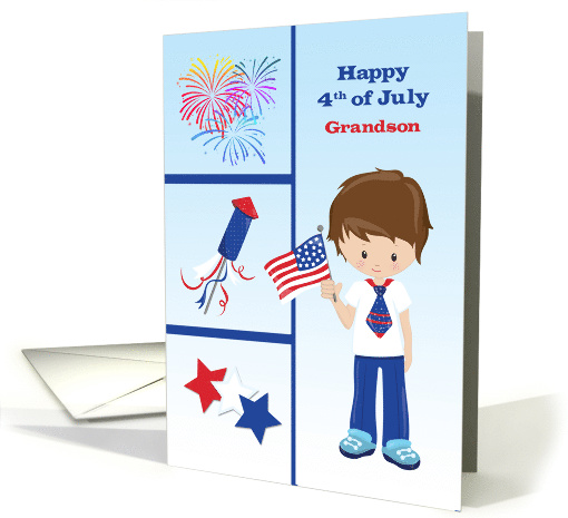 Grandson 4th of July card (1474480)