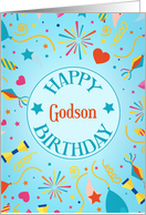 Godson Festive Birthday card
