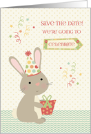 Save the Date - Birthday Party card