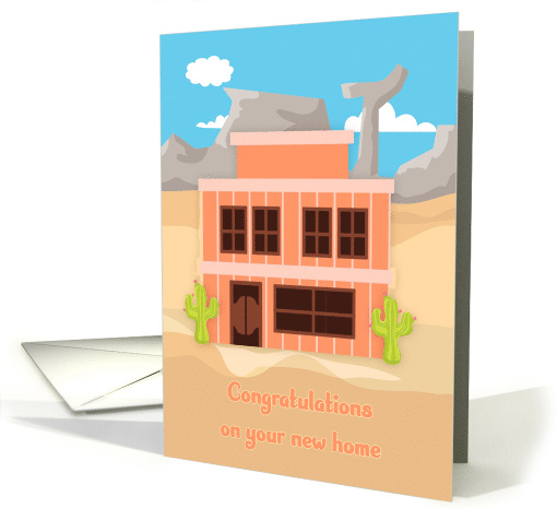 New Home Congratulations Southwest Desert card (1528376)