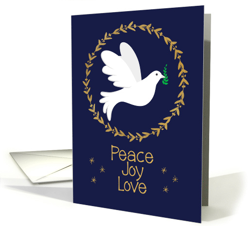 Peaceful Holiday Dove card (1542344)