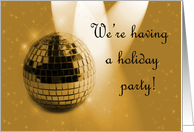 Holiday Party Invitation card