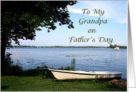 Father’s Day Grandpa Boat card