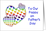 Poppy Grandpa Father’s Day card