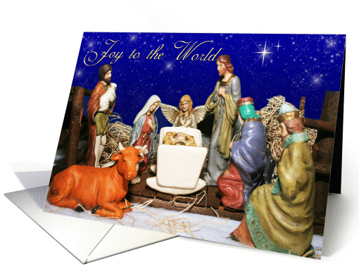 Nativity Scene card (242232)