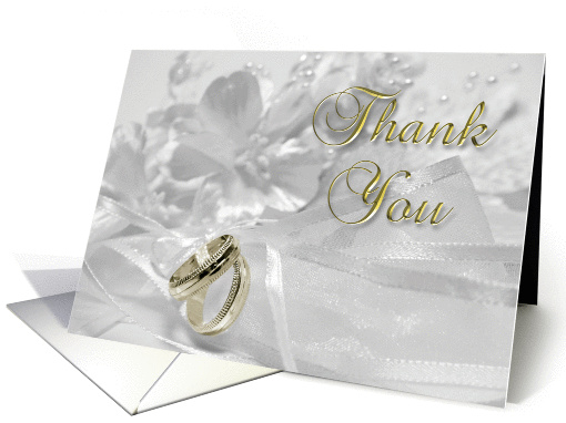 Wedding Thank You card (252444)