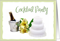Pre-Wedding Cocktail Party card