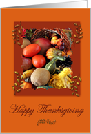 Happy Thanksgiving Harvest card