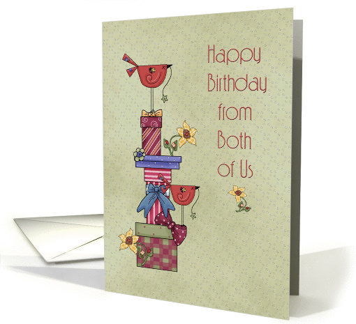 Birthday Birds Gifts card (294636)