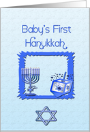Baby’s First Hanukkah card