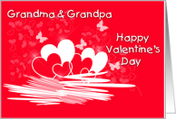 Valentine Grandma Grandpa card