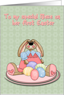 Niece First Easter card