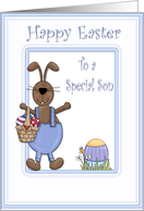 Easter Son Rabbit card