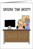 Administrative Professional Desk card