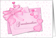 Grandmother Mother’s Day Pink Hearts card