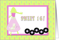 Retro Party Invitation card