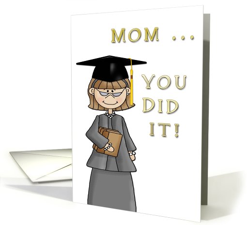 Mom Graduate card (430295)
