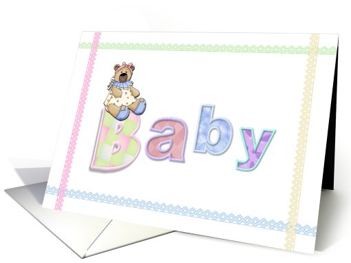 Baby Congratulations card (432345)