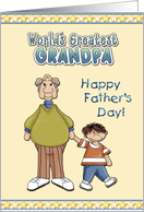 Grandpa Father’s Day Boy card