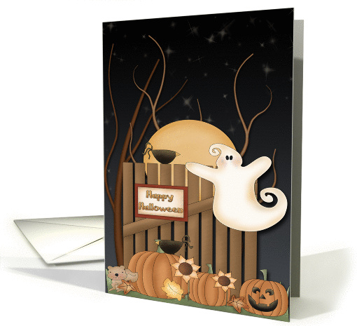 Halloween Scene card (483552)