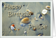 Happy Birthday Philipe card
