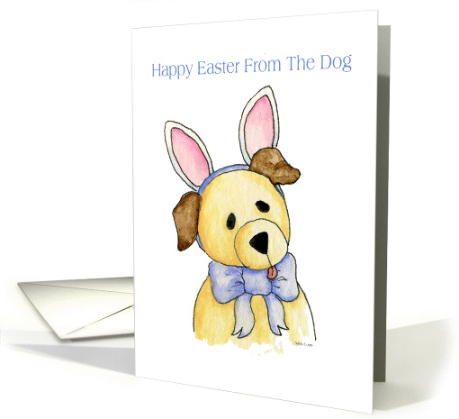 Happy Easter From the Dog card (335885)