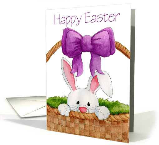 Happy Easter Bunny card (340548)