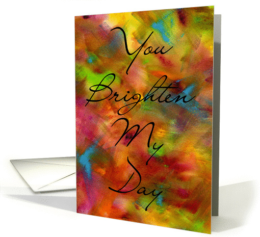 Brighten My Day Watercolor card (359000)