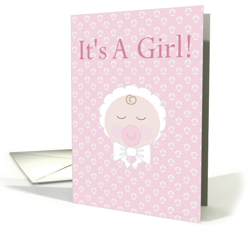 It's A Girl card (386957)