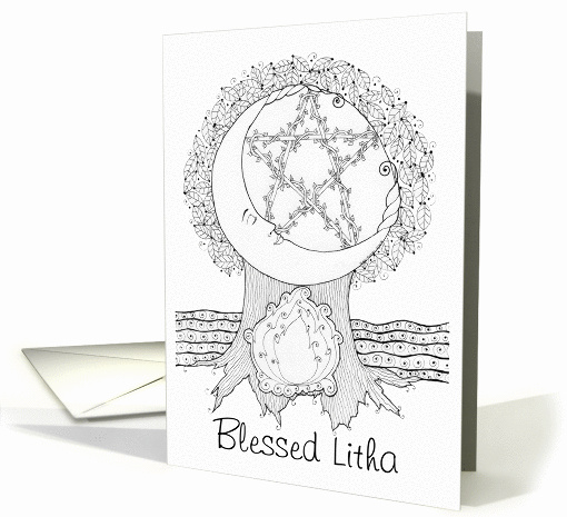 Blessed Litha card (454296)