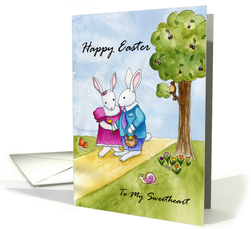 Happy Easter To My Sweetheart card (549516)