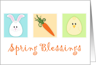 Ostara Spring Blessings Card