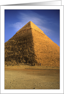 Egyptian Pyramid, Blank Notecard card