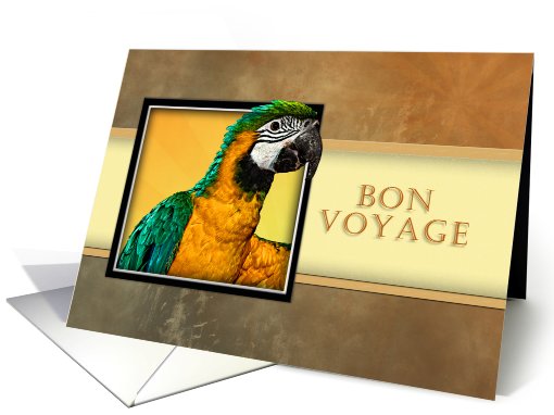 Bon Voyage, Parrot card (627107)