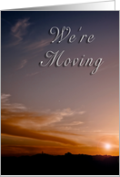 We’re Moving, Sunset card