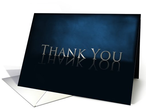 Thank You, Blue card (730617)