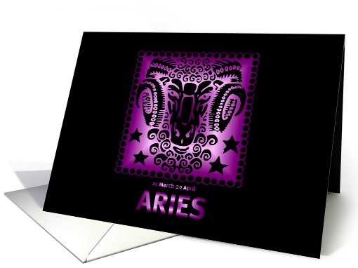 Birthday - Aries
 card (207137)