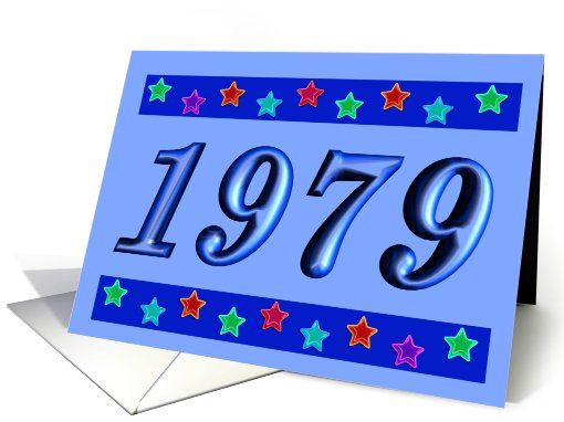 1979 - BIRTHDAY
 card (484298)