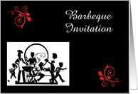 Barbecue Invitation custom card barbecue BBQ party invitation card