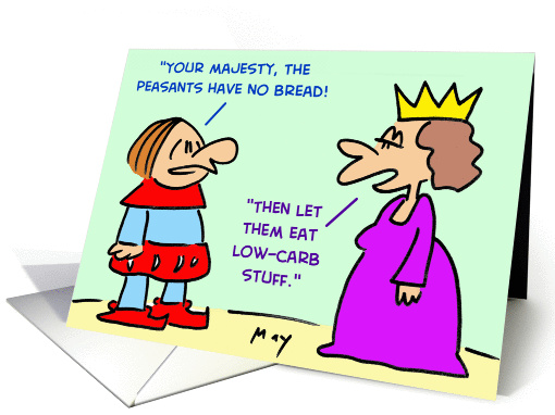 Queen Low-Carb Diet
 card (220786)
