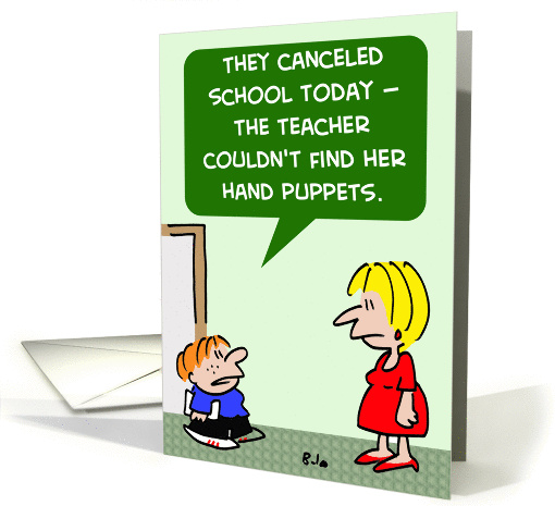 CANCELED SCHOOL card (237196)