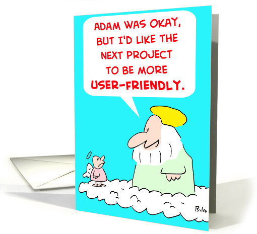 Adam & Eve -User Friendly
 card (242144)