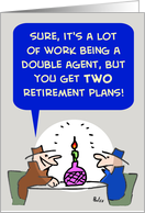 DOUBLE AGENT card