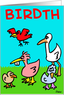 BIRDTH card
