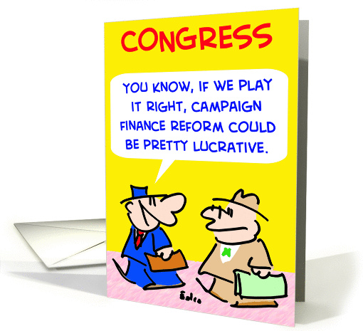Campaign Finance Reform
 card (251780)