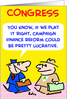 Campaign Finance Reform card